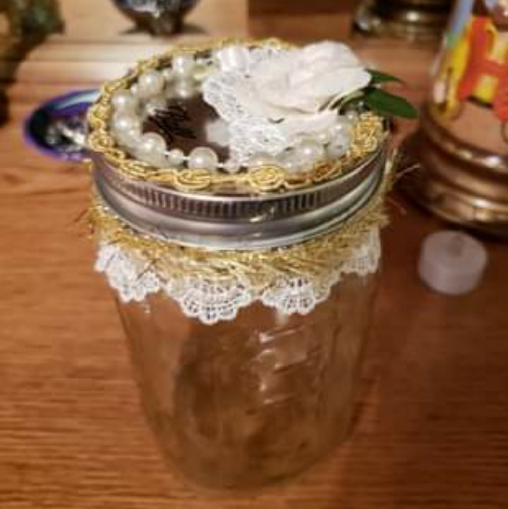 🍁Handmade mason jars (3 for 30)🍁
